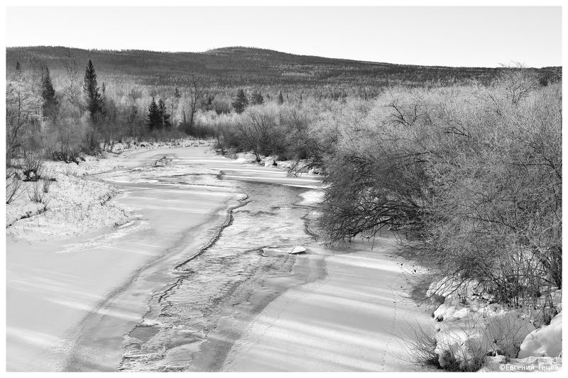 пейзаж, урал, горы, река Утро на реке Ай фото превью