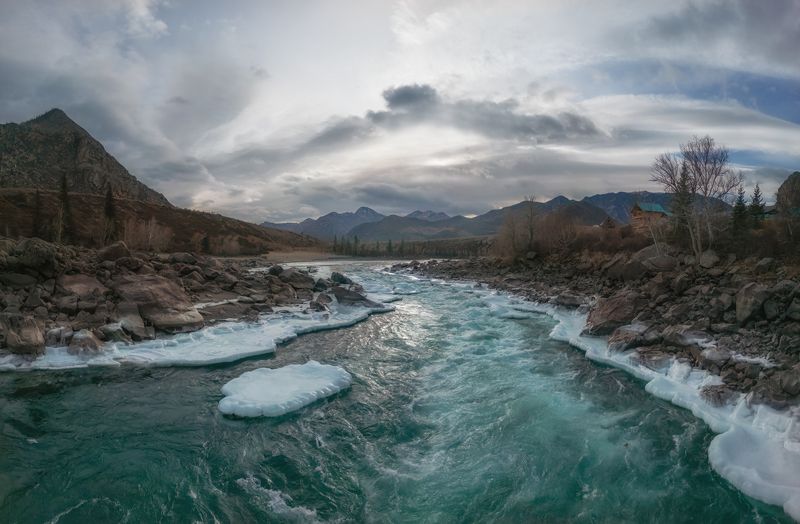 ...Новогодняя Катунь... фото превью