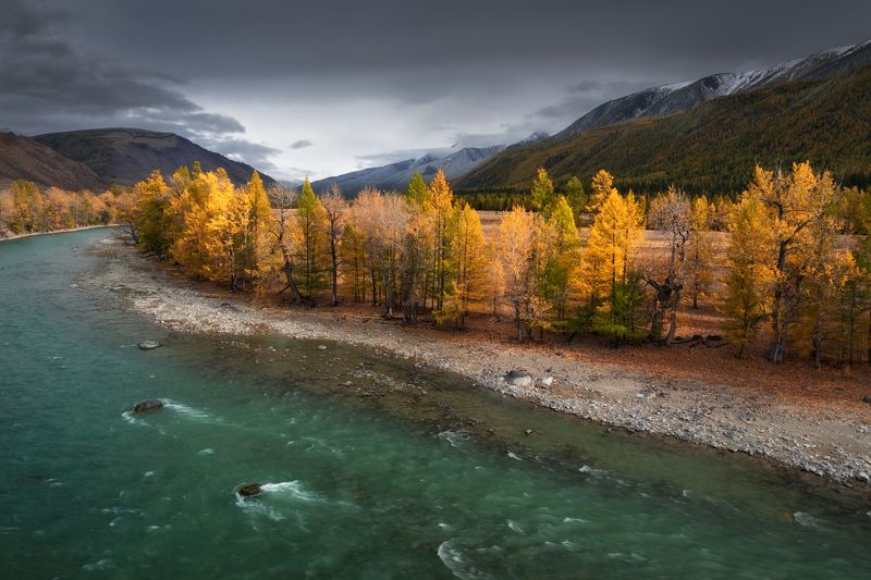Зеленоводая осень фото превью