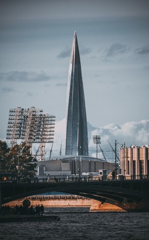 питер, петербург, спб, лахта, башня, коготь космодром фото превью