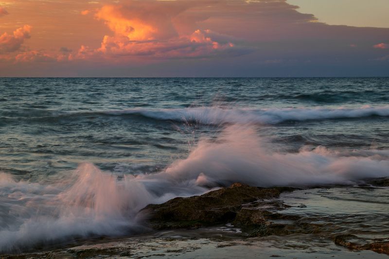 Mediterranean Sea, Sunset фото превью