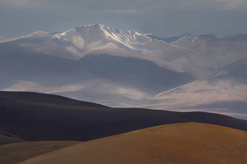 природа, горы, путешествия, алтай, осень, outdoor, travel Вид на Курайский хребет фото превью