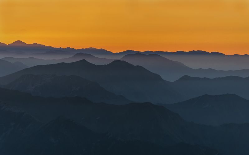 Рассвет над Гудаури фото превью