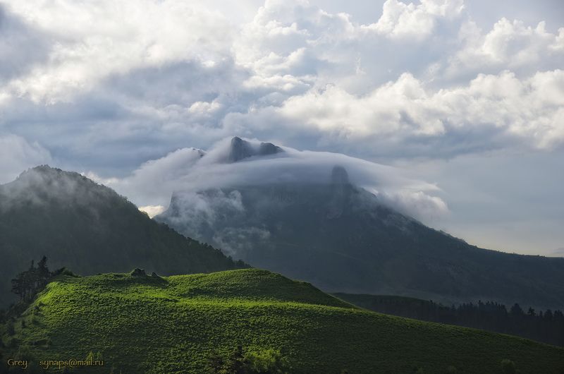 Тхач горы облака скалы Симфония Стихий фото превью