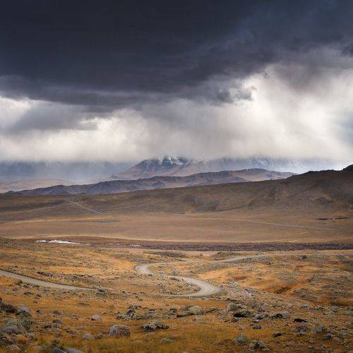 В горах Тывы.  / In the mountains of Tuva.