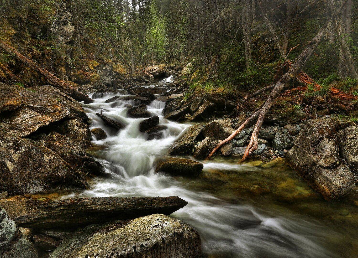 водопад, жигалан, река, северный урал, Татьяна Борисова