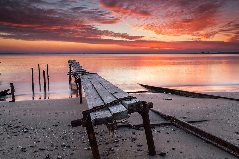 bay, beach, beautiful, black sea, bulgaria, clouds, coast, coastline, fishing pier, landscape, long exposure, nature, nessebar, ocean, outdoors, pier, quay, ravda, sea, seascape, seaside, sky, summer, sun, sunrise, sunset, sunshine, surface, water, waves Beautiful sunset at the Black Sea coast фото превью