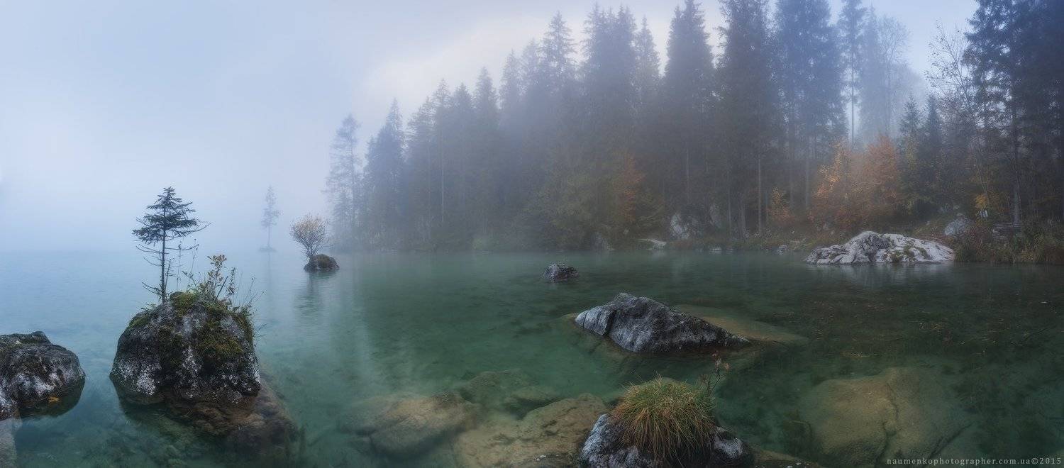 германия,панорама,рамзау,хинтерзее,озеро,горы,осень,лес,sony,hintersee,a7r, Александр Науменко