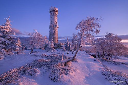 Winter tower