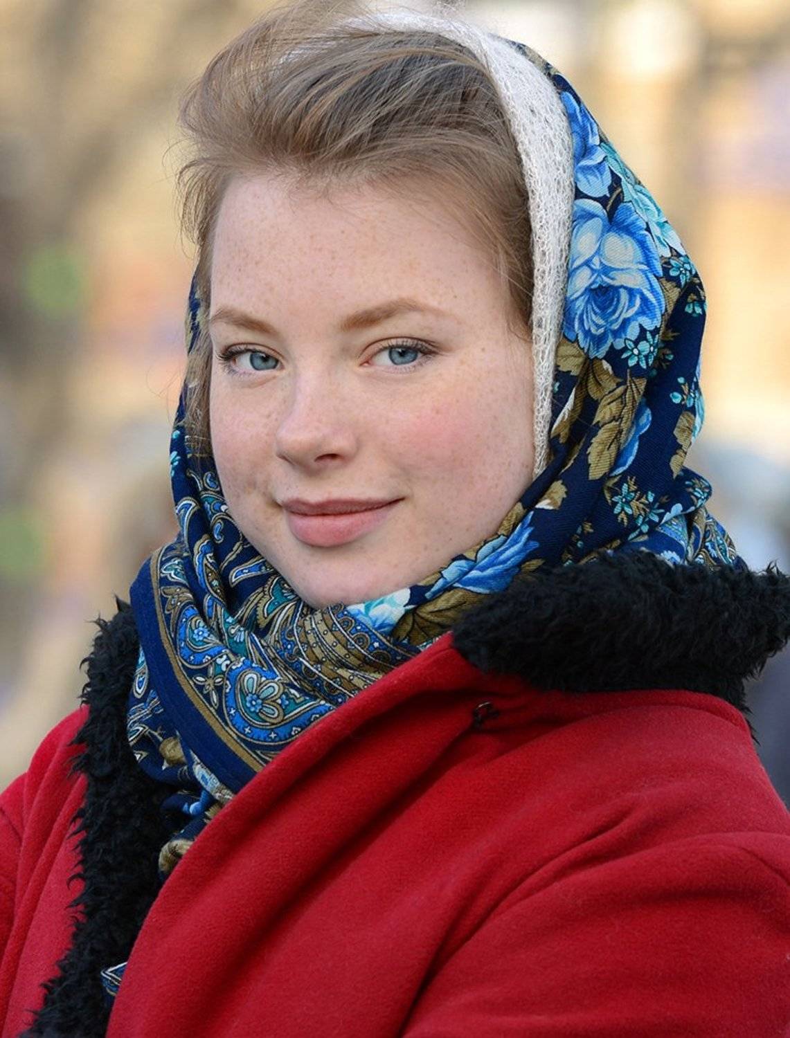 портрет, глаза, девушка, улыбка, зима, костюм, Elena