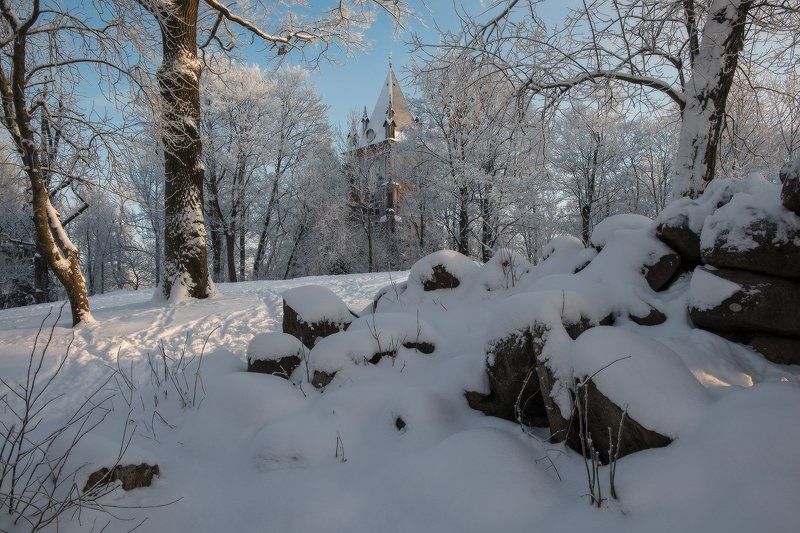александровский, зима, парк, пушкин, россия, село, снег, царское, царское село, шапель ... просто зима полагаете? фото превью