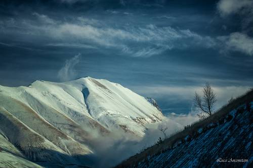 First snow at Sibillini nat park