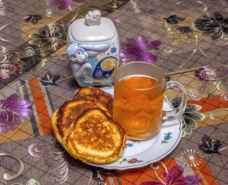 Ах, эти вкусные оладушки! фото превью
