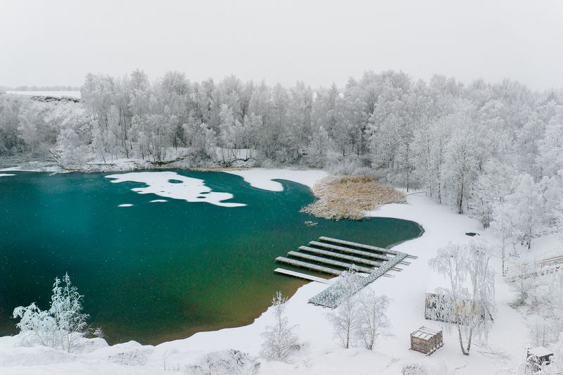 тула, тульская область, кондуки, россия Кондуки встречают зиму. фото превью