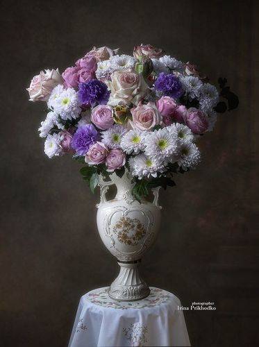 Букет в китайской вазе