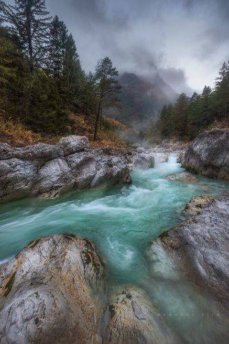 Blue river
