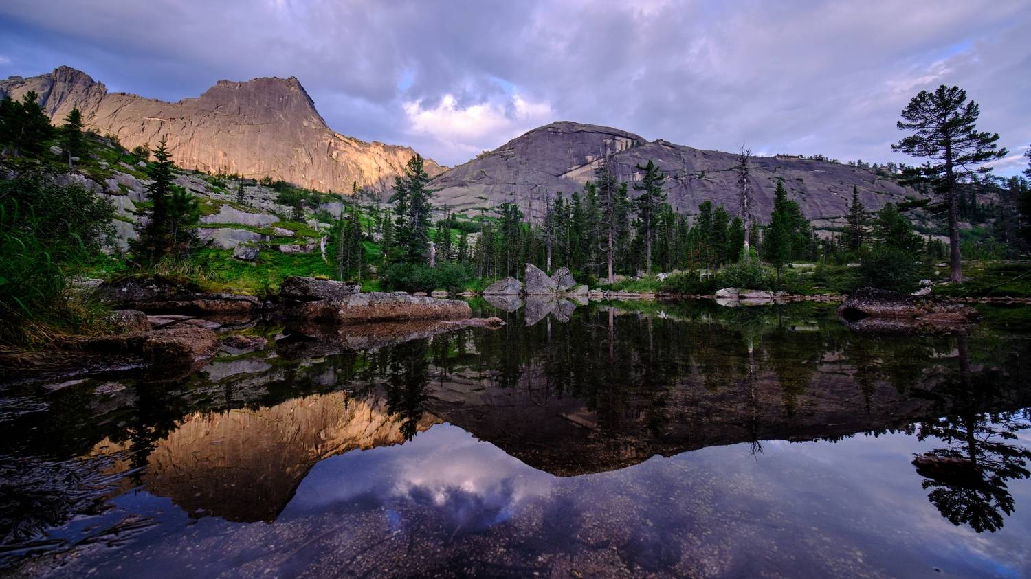рассвет, ергаки, Багурский Алексей