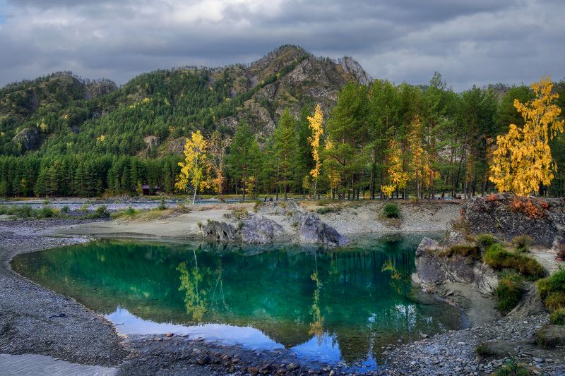 Одно из озёр Аската фото превью