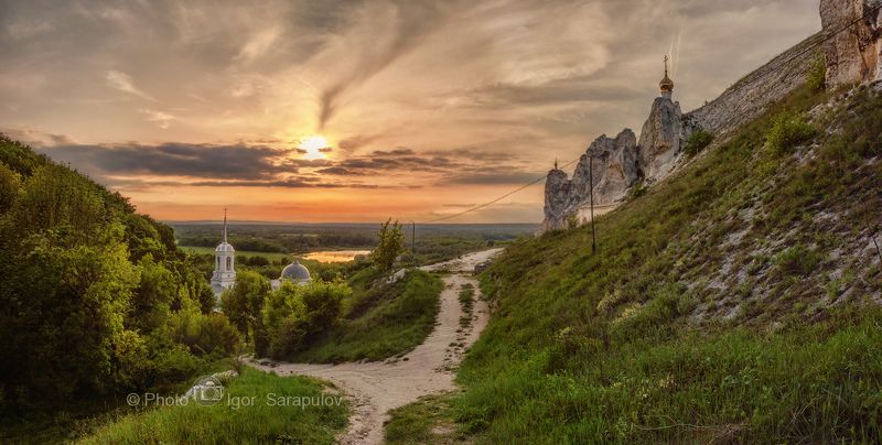 Вечер в Дивногорье фото превью
