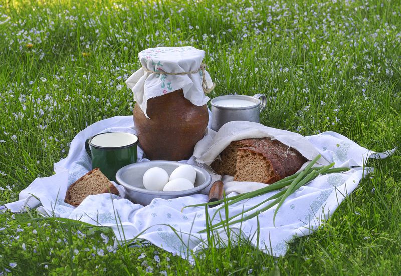 Завтрак на траве фото превью