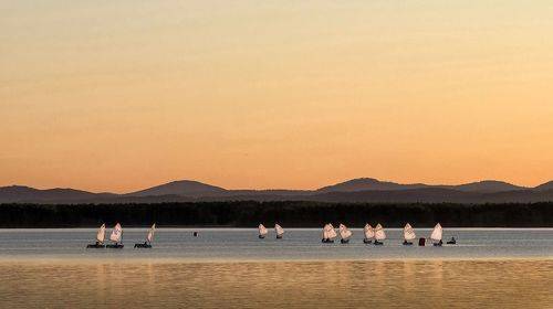 Мотыльки над водой