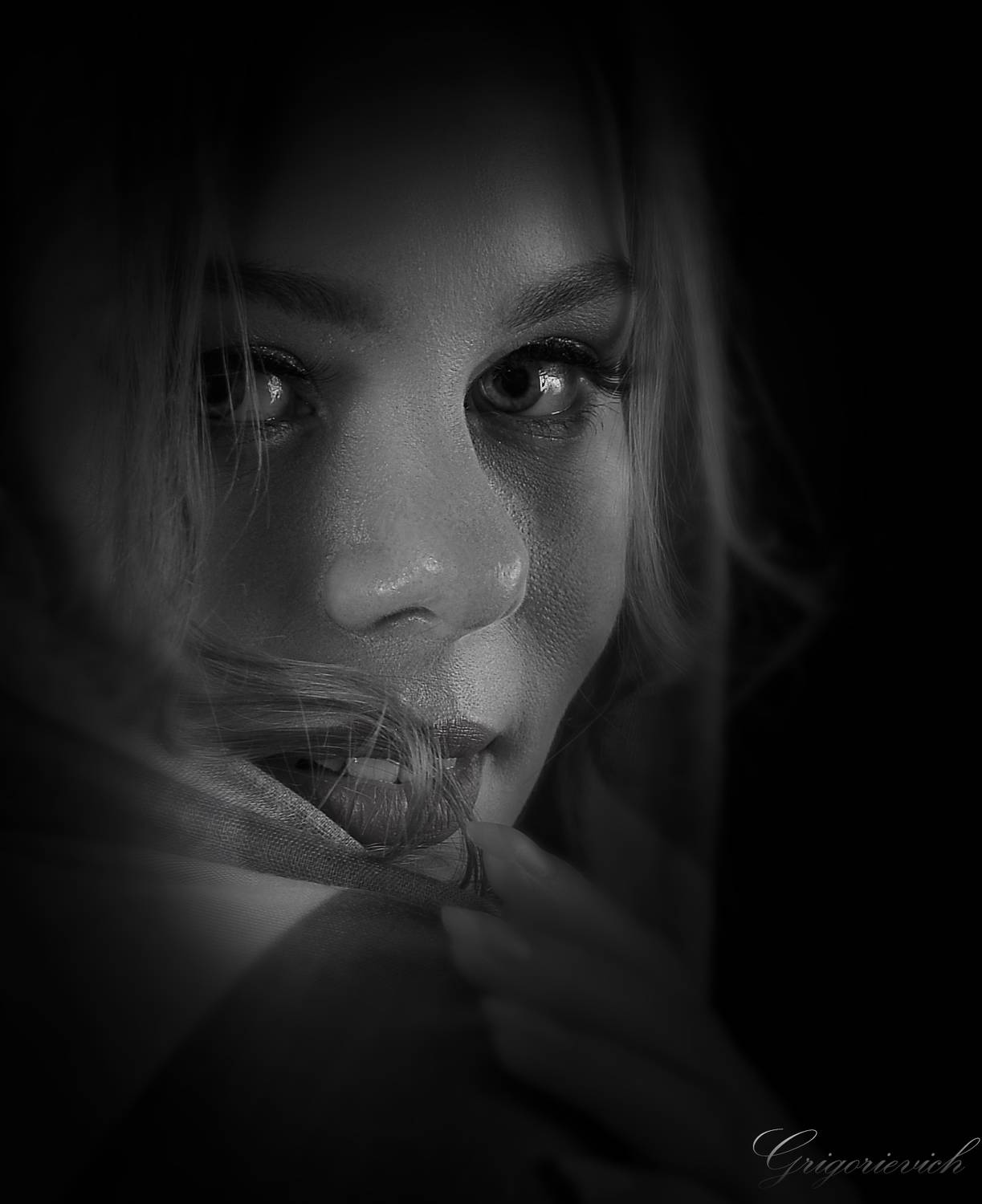 девушка. портрет. красота. глаза., Урасов Олег