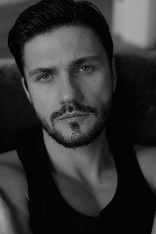 мужской портрет, мужчина, мужская съемка, мужской портрет, black and white, male, men, актер, модель  фото превью