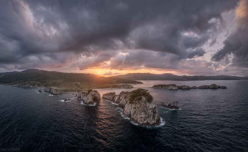 russia, primorye, primorsky krai, far east, россия, приморский край, приморье, дальний восток, полуостров гамова, мыс астафьева, дальневосточный морской заповедник Приморье - Тёплая бухта, острова Спасения, мыс Астафьева фото превью