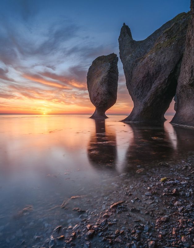 Утренняя заря в бухте Дубовой…  Morning dawn in Dubovaya Bay… фото превью
