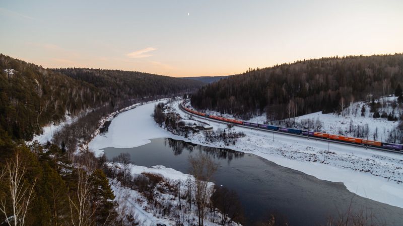 Начало зимы на Урале фото превью