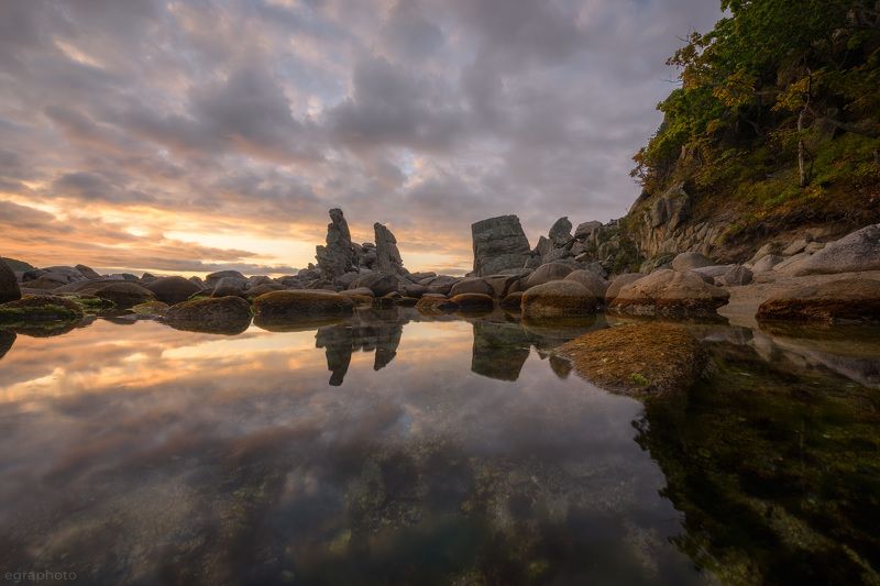 russia, primorye, primorsky krai, far east, россия, приморский край, приморье, дальний восток Приморье - бухта Спокойная фото превью