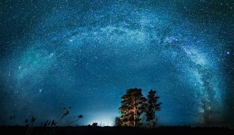 Панорама Млечного пути фото превью