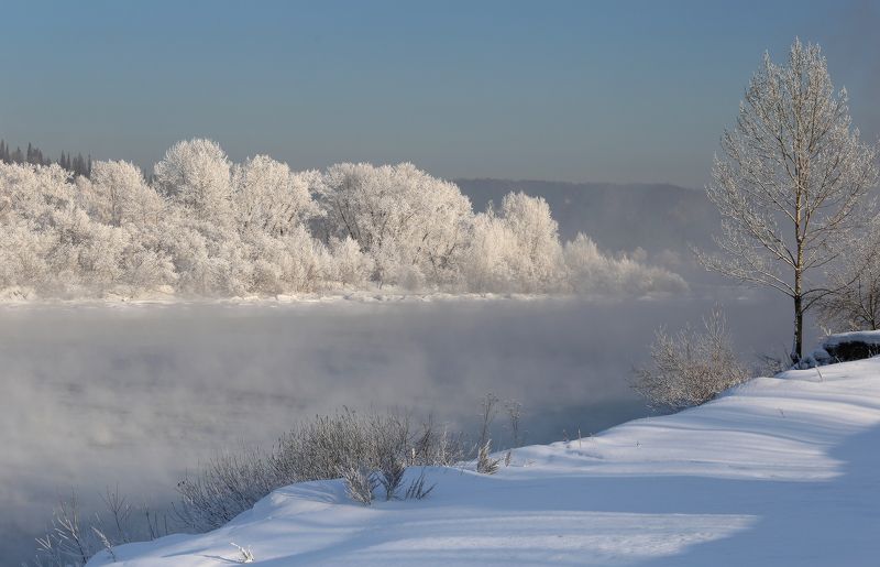 Зимняя Томь фото превью