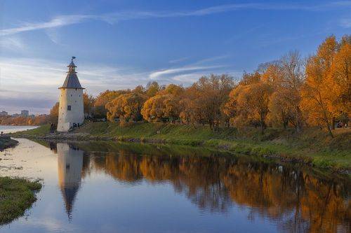 По берегу Псковы...