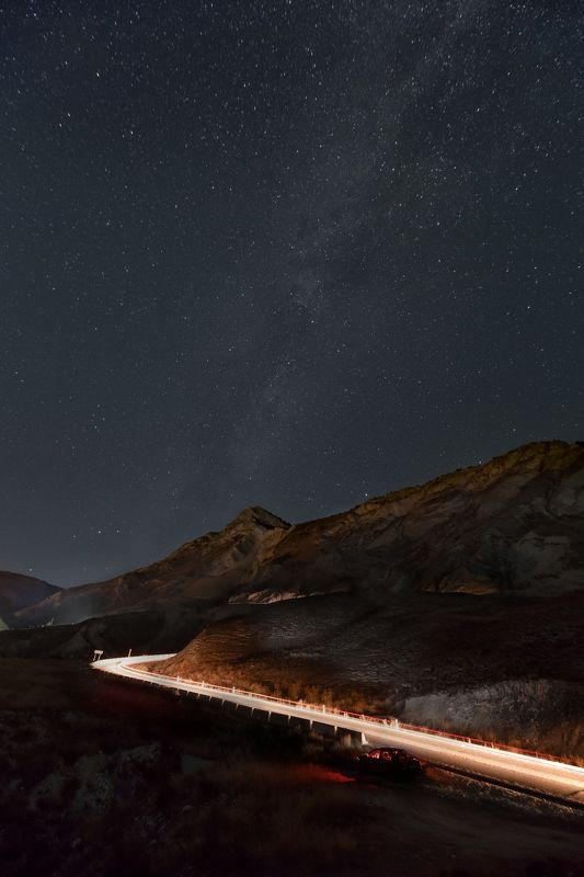 ночь, пейзаж, млечный путь, звезды, ночной пейзаж, астрофотография, дагестан Ночные пейзажи Дагестана фото превью