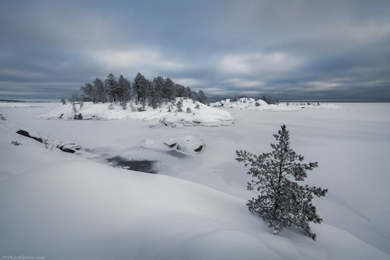 зимняя ладога, зимние шхеры, ладожские шхеры, зима в карелии, карельские пейзажи \