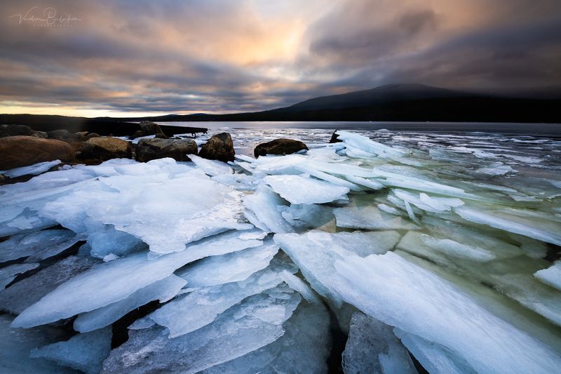 Рассвет на Колвицкой Губе фото превью