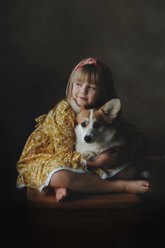 В жёлтом платьишке фото превью