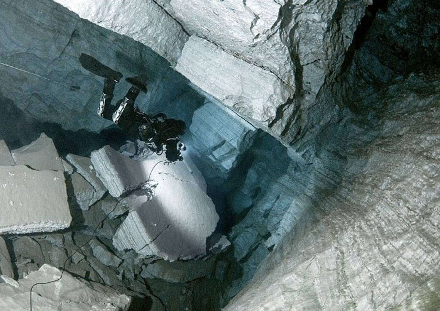 дайвинг, пещеры, ординская, Витя Лягушкин