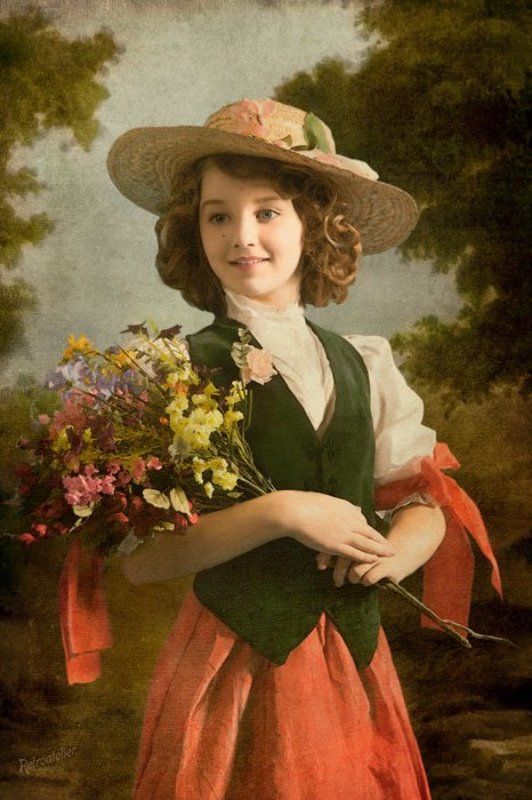 Романтический образ фото превью