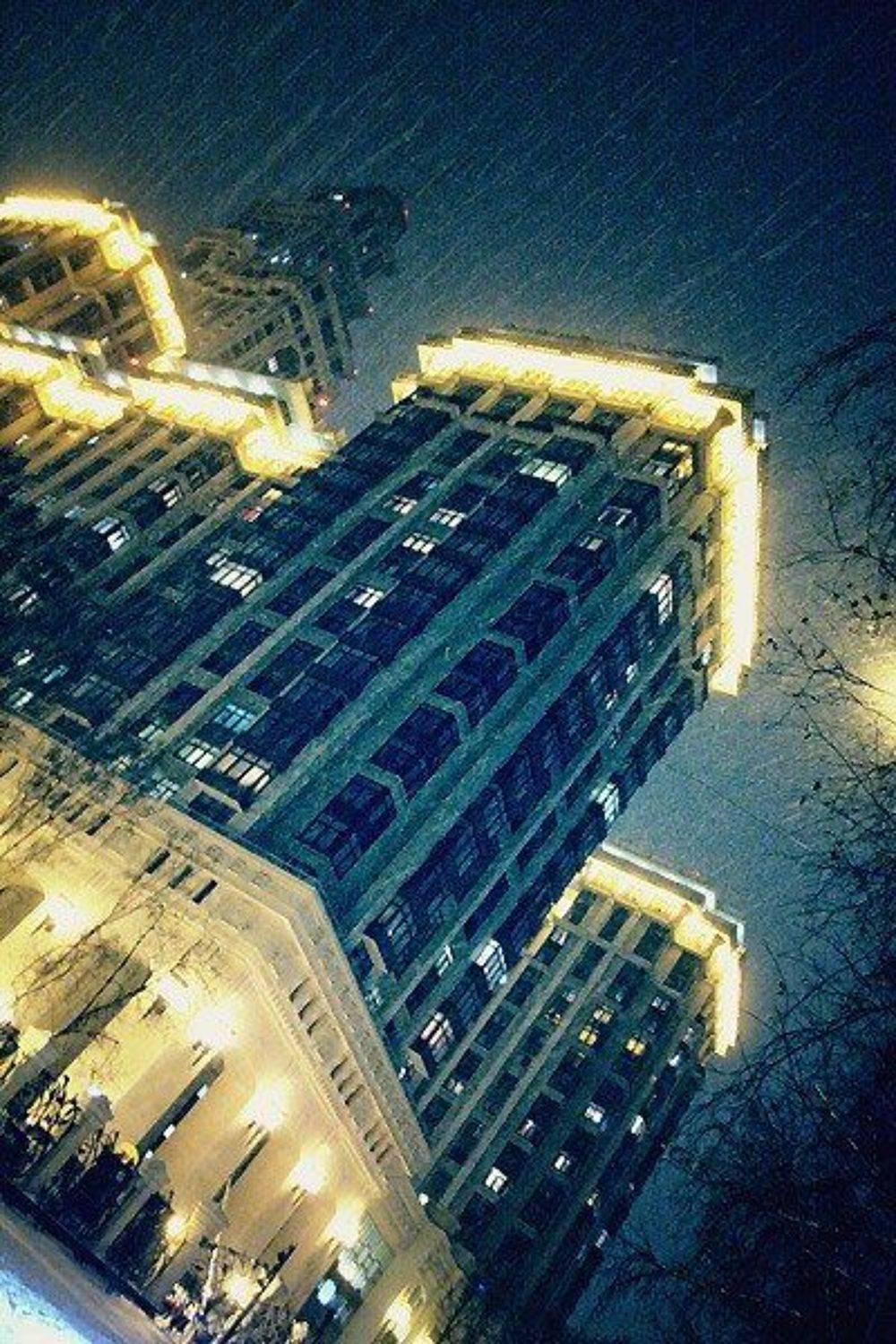 здание, атриум, город, дождь, снег, vladimirvolkhonsky