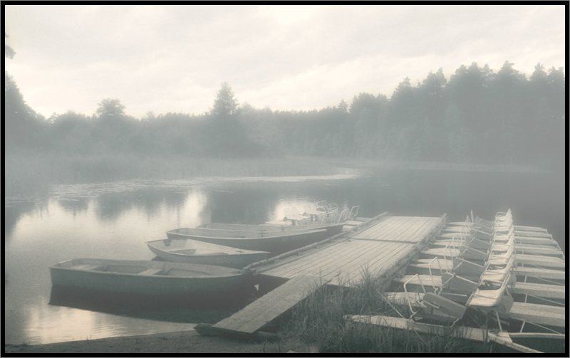 Рассветная на озере фото превью