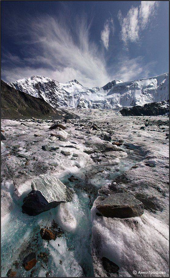 алтай, горы, горный алтай, белуха, ледник, аккем, аня графова, Аня Графова