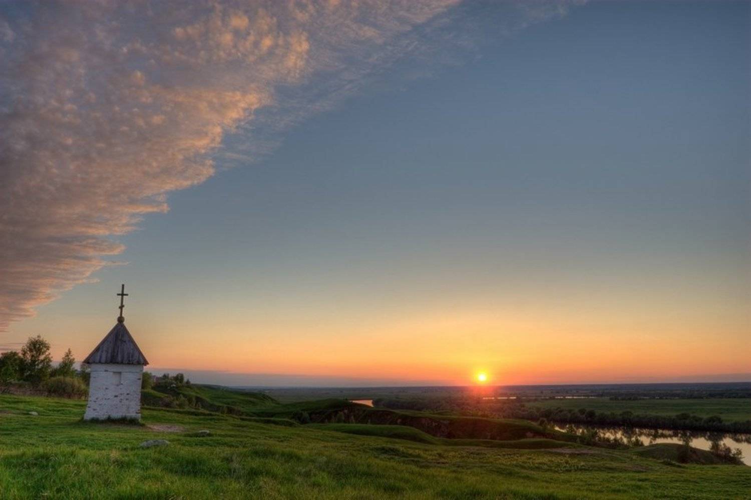 закат,, Юрий Дёмин