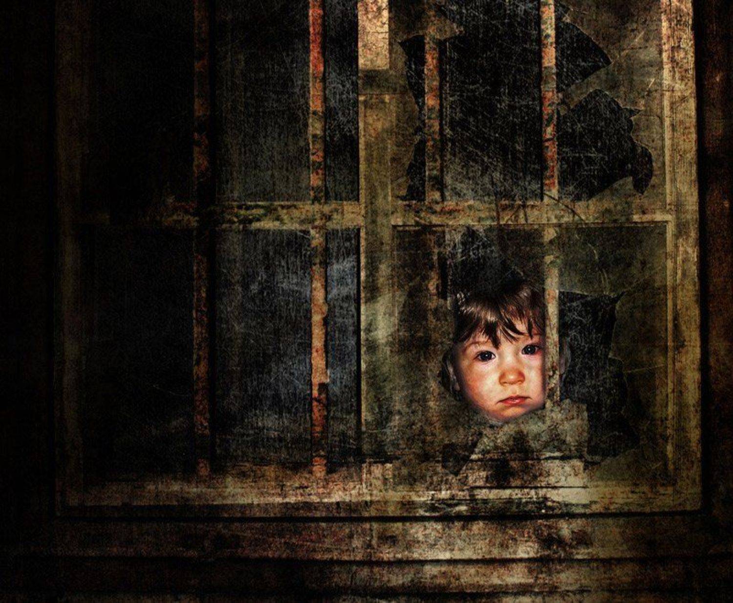 ребенок, детство, старый, дом, mariavgorskaya