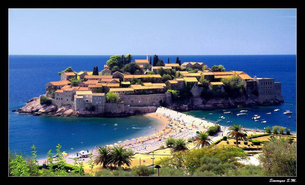 черногория, святой стефан, Симонян Сергей