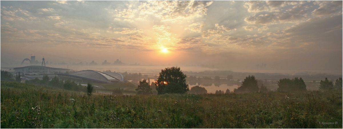 город,утро,москва,кулешов евгений, крылатское, рассвет,, Кулешов Евгений