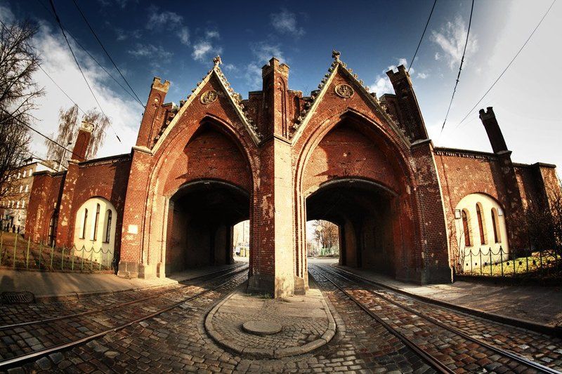 Калининград- Кёнигсберг. Бранденбургские ворота фото превью