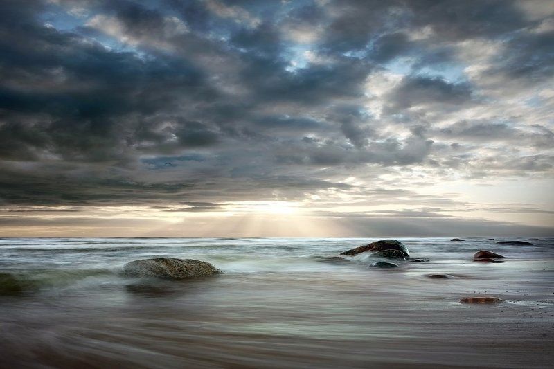 Холодное море фото превью