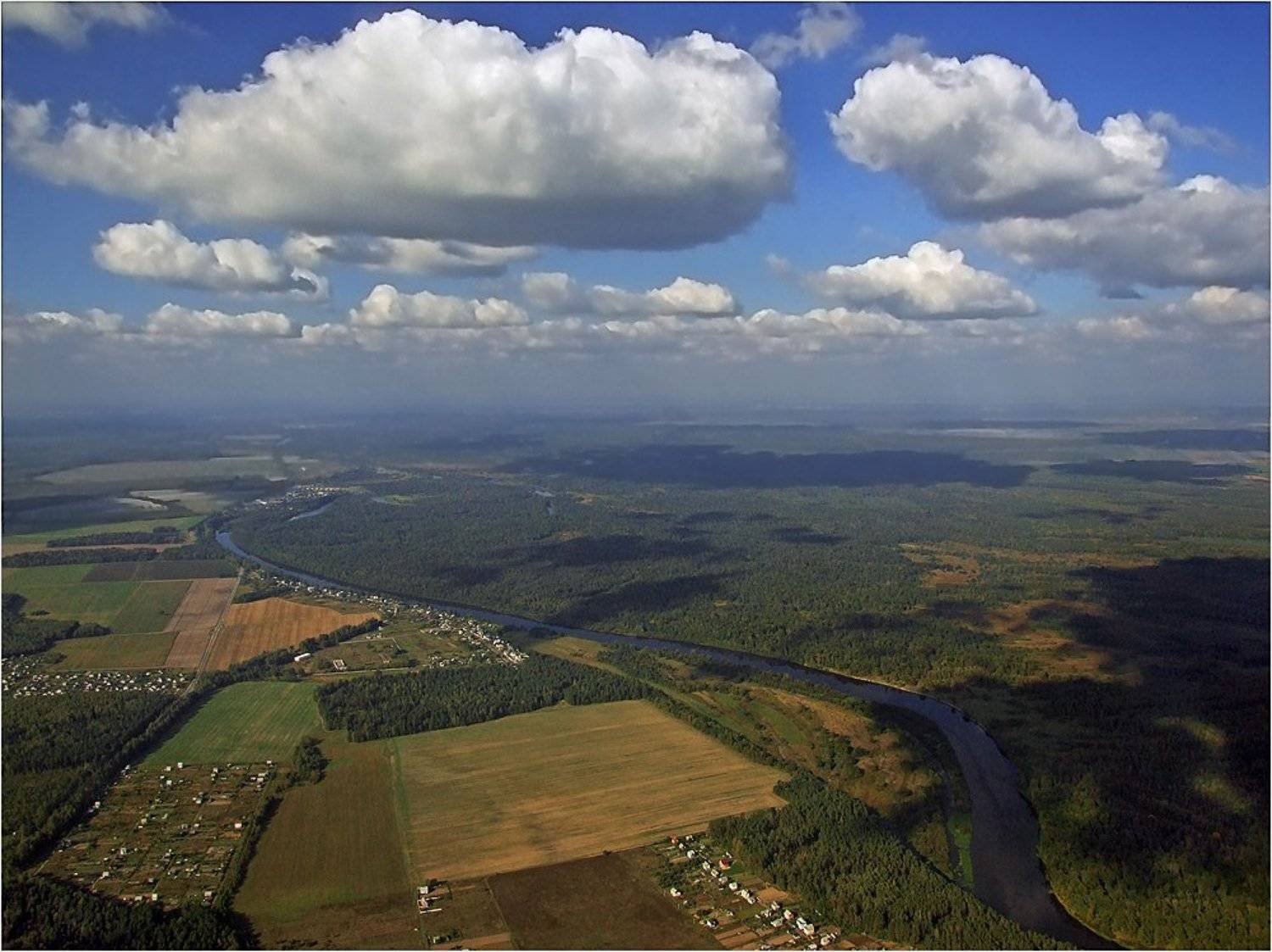 облака, полёт, Борис Пирог